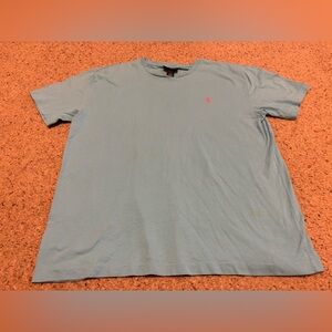 POLO RALPH LAUREN MENS SZ M TURQUOISE TOP TEE SS GUC